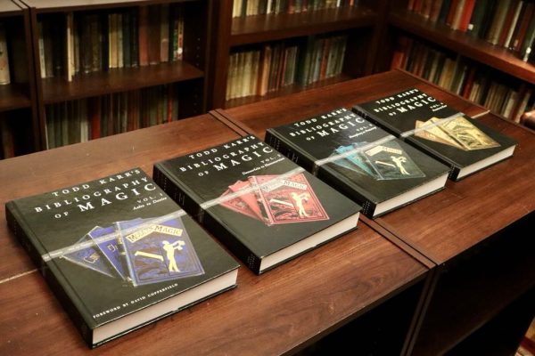 Todd Karr's Bibliography of Magic (Note: The "Do not sale" stripe does not appear on the final printed books.)