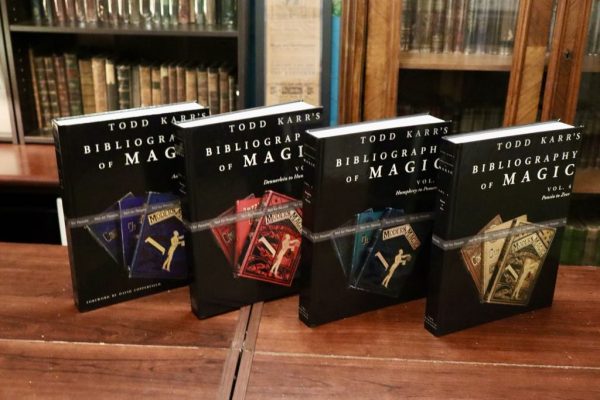 Todd Karr's Bibliography of Magic (Note: The "Do not sale" stripe does not appear on the final printed books.)